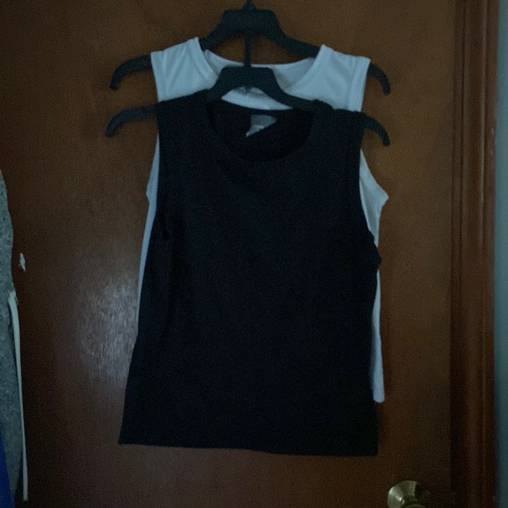 Black and White tank top set
